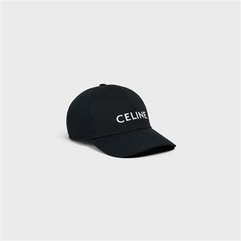 black celine cap|Celine black hat.